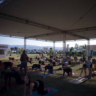 Field Yoga at Coachella 2017
