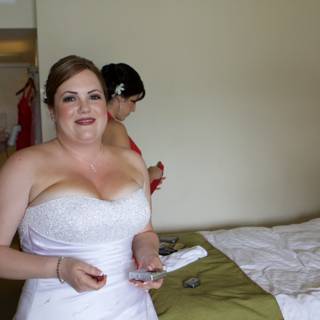 A Beautiful Bride on her Wedding Day