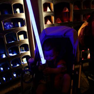 The Force Awakens: Baby Jedi at Disneyland