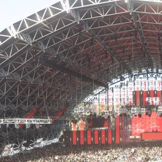The Massive Stage and Thrilling Crowd at Coachella
