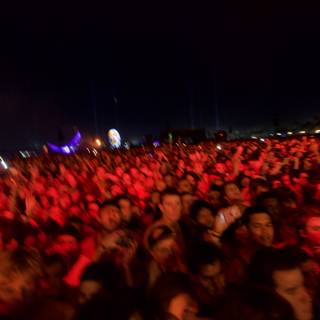 Coachella 2011: Nighttime Crowd at Outdoor Concert