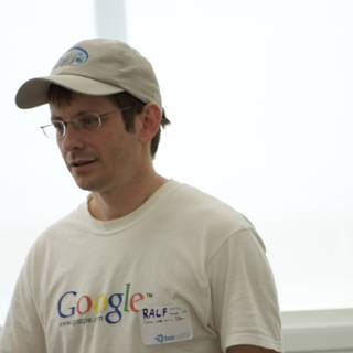 Google Hat Man