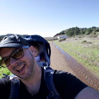 Dave B's Adventure Selfie at Marin Headlands Hill 88