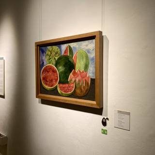 Vivid Watermelon in Modern Art