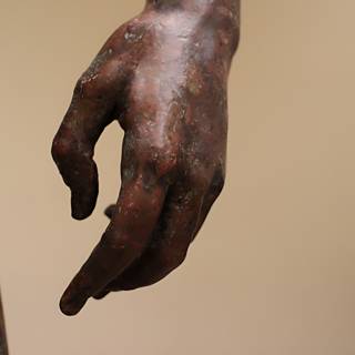Bronze Hand with Finger