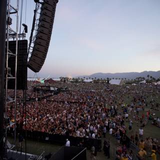 A Sea of People at Coachella 2011 Sunday Concert