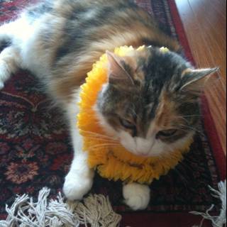 The Flower Crowned Feline