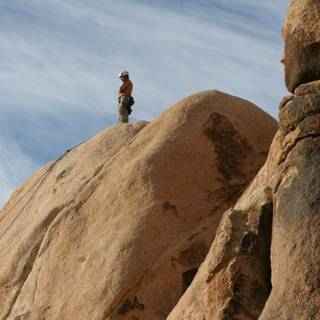 Standing Tall on the Desert Rock