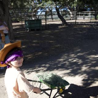 Little Rancher at Work