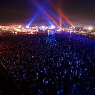 Night Lights: Music Fans Flock to Coachella Concert