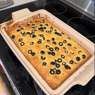 Olive-Studded Cornbread Delight