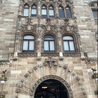 Gothic Arch of Zwinger Fortress
