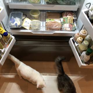 The Curious Cat and the Refrigerator