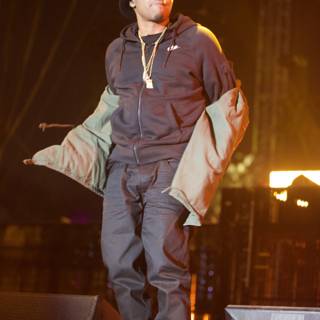Nas Takes the Stage at Coachella 2014