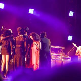 The Purple Spotlight on Solange's Performance