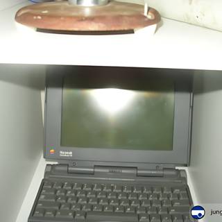 Laptop on a Shelf