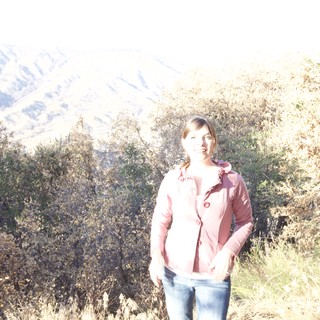 Woman Hiking in the Angeles Crest Mountains