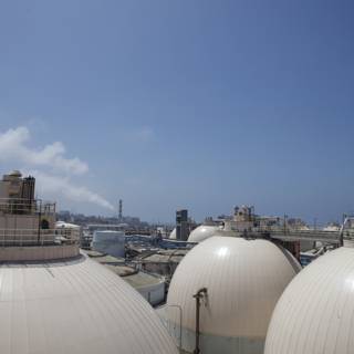 Industrial Landscape at the Port of Gaza