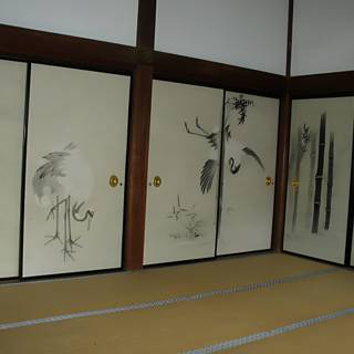 Oriental-inspired Sliding Doors