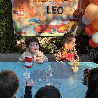Leo's Cars-Themed Birthday Party Celebration