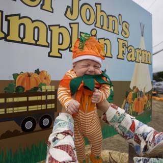 Little Pumpkin at the Farm