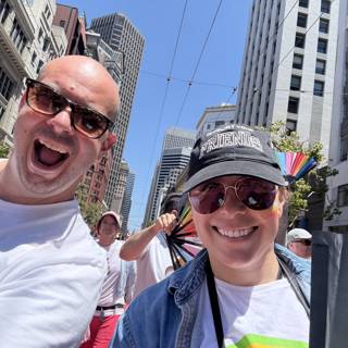 Sunlit Smiles in the City