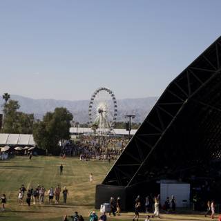 Sunset Vibes at Coachella 2024: Festival Fashion and Ferris Wheels