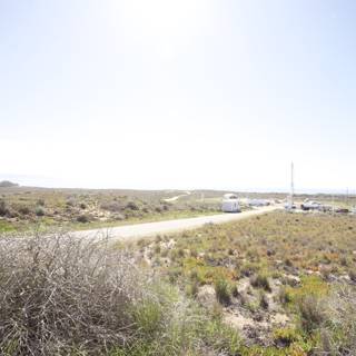 Scenic Drive Through the Grasslands