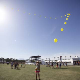 Kite-Flying Fun in Coachella Field