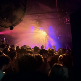 Crowd at Underground Music Venue in London