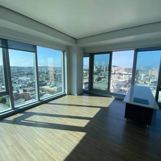 Sky-High Penthouse with Floor-to-Ceiling Windows