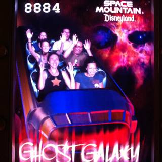 Ghost Train Ride at Disneyland