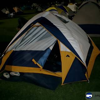 Night Camping in the Great Outdoors