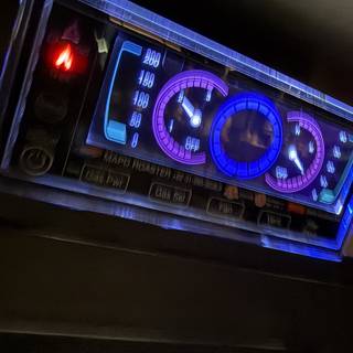 Futuristic Dashboard Glow