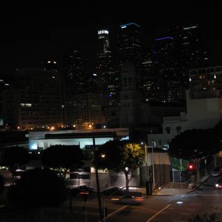 Nighttime view of the Metropolis