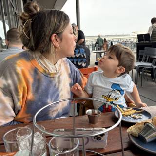 Playful Moments at Lunch
