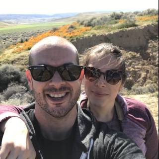 Selfie on a Desert Hill