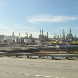 Refinery on a Cloudy Day