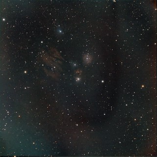 NGC2170 - Angel Nebula in Monoceros Narrowband Imaging