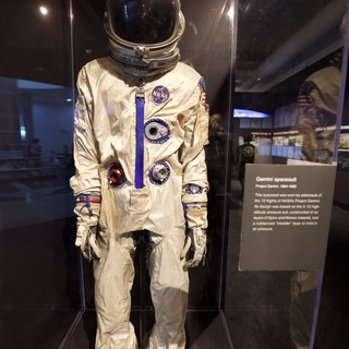 Gemini Spacesuit Display at Space Museum
