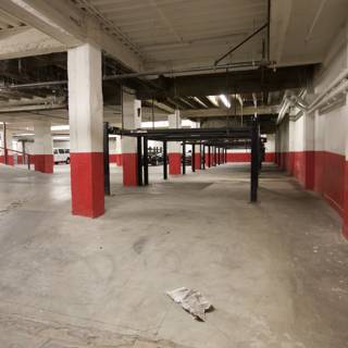 Desolate Parking Garage