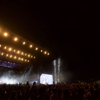 Lights & Crowd at Rock Concert