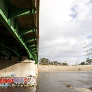 Graffiti on the Freeway Overpass