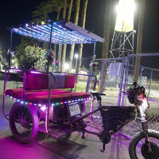 Neon Nights: A Coachella Carriage Ride