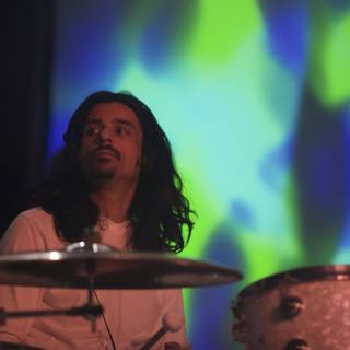 Drummer in Colorful Coachella