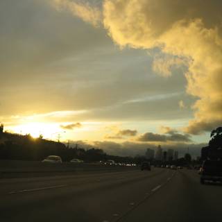 Freeway Sunset Serenade