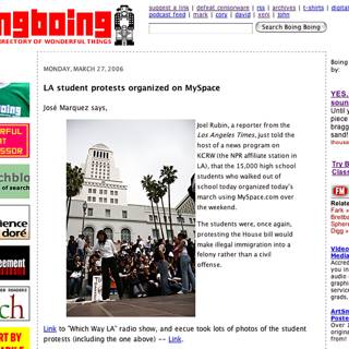 Newspaper Feature: Group of People Outside Historic Building