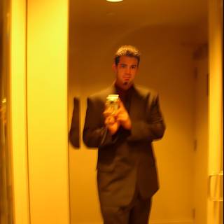 Selfie in a Suit