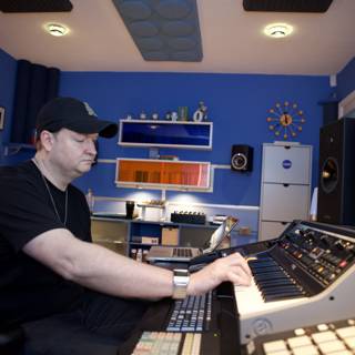 DJ Dan in the Recording Studio