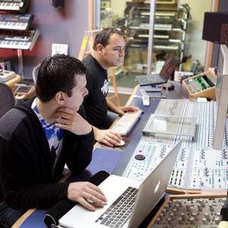 Recording Session with Crystal Method